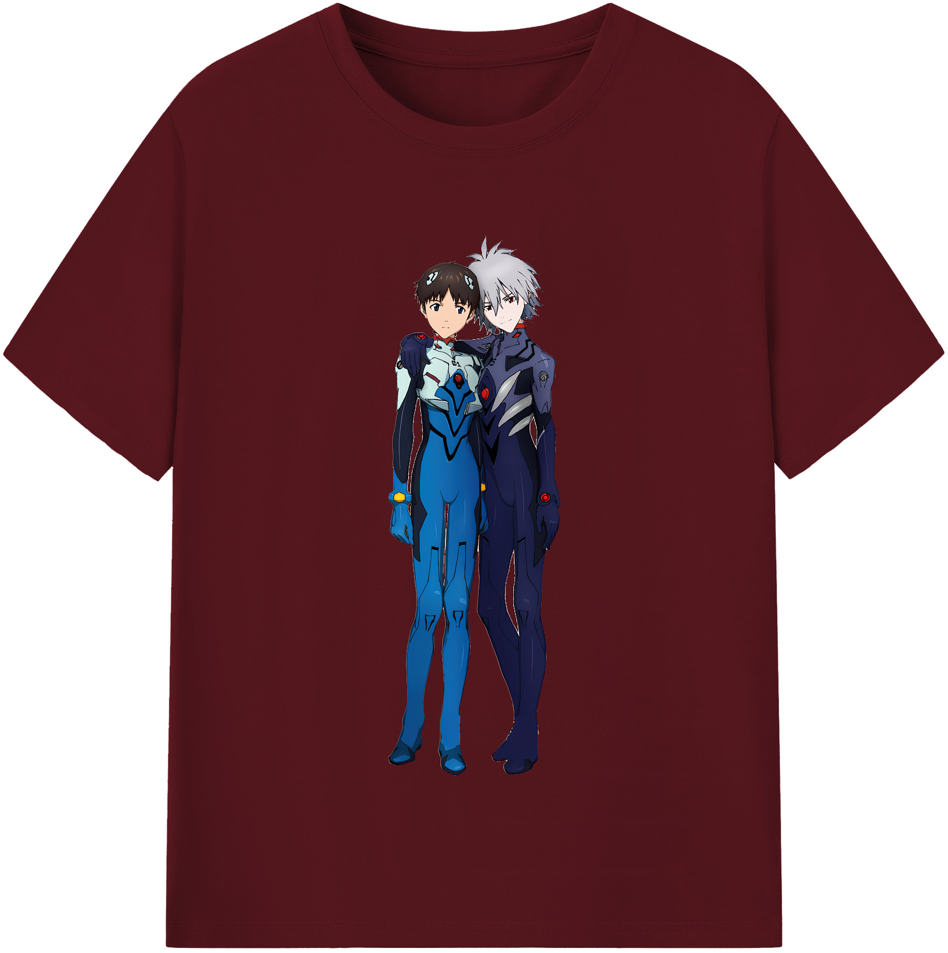 （画像用） EVA 新世紀エヴァンゲリオン 綿100％半袖Tシャツ（フロントプリント）